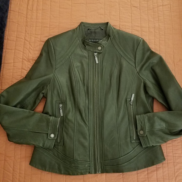 Bernardo Leather Jacket - Picture 2 of 5